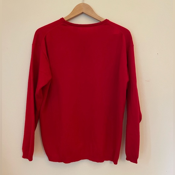 Red 100% Cashmere Vintage Sweater - Picture 2 of 4